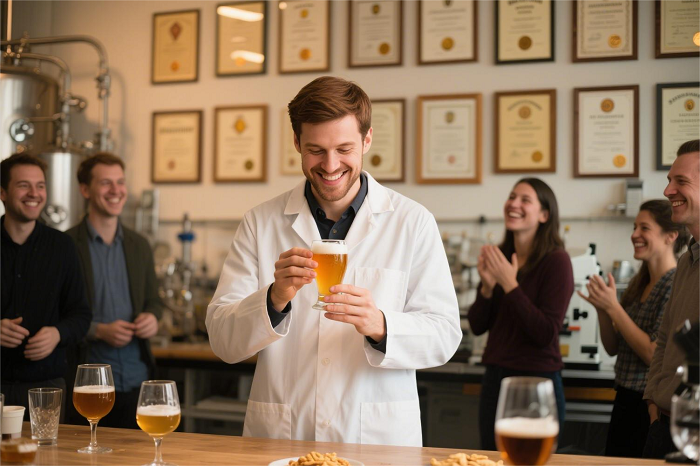 精釀啤酒廠啤酒后修飾技術(shù)-山東天泰啤酒設(shè)備